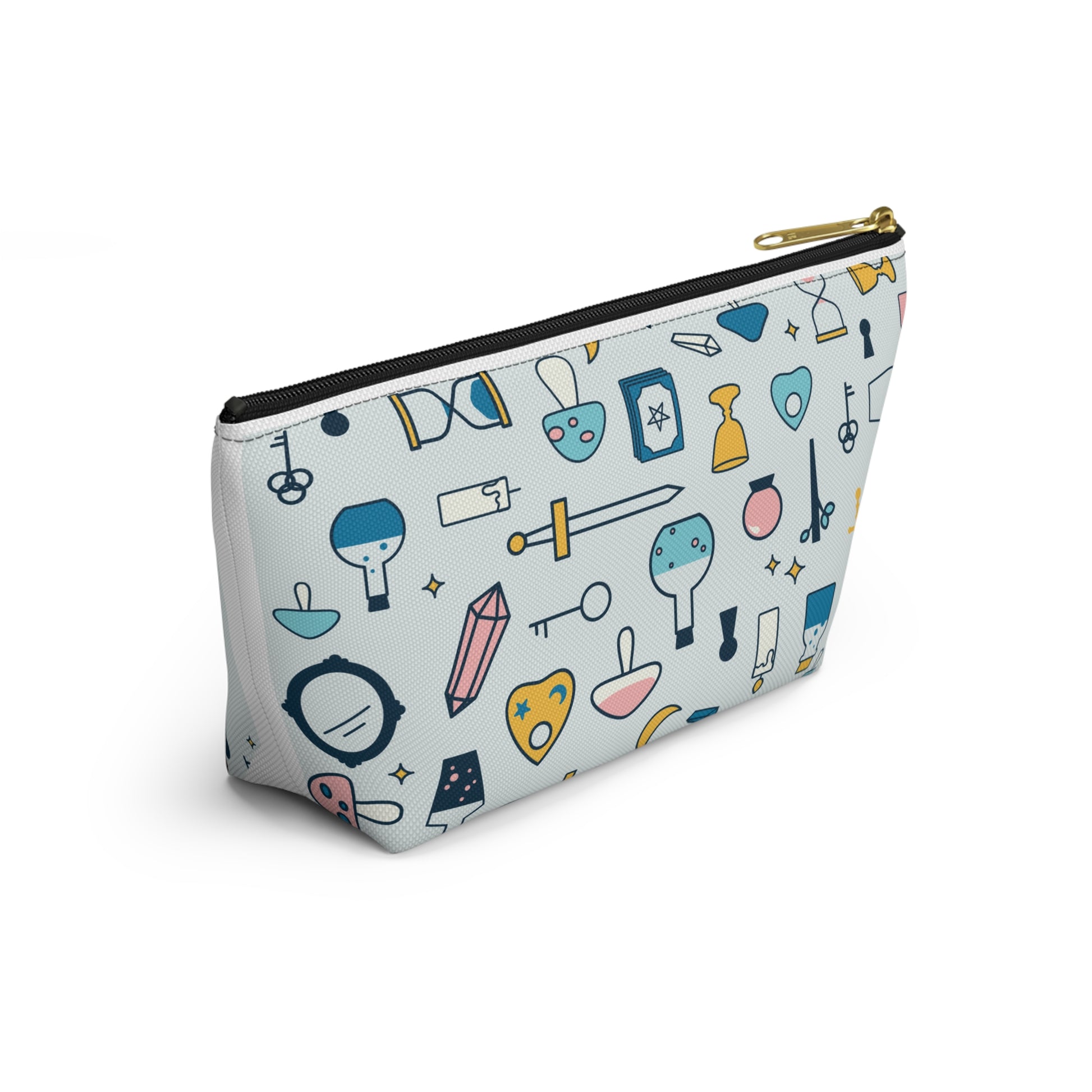 Mystical Tarot Icon Zippered Pouch - Bags