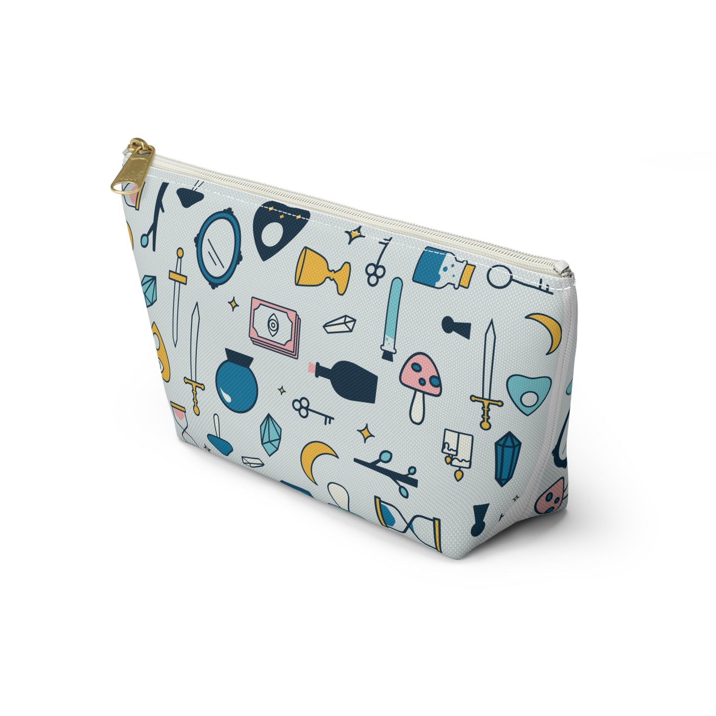 Mystical Tarot Icon Zippered Pouch - Bags