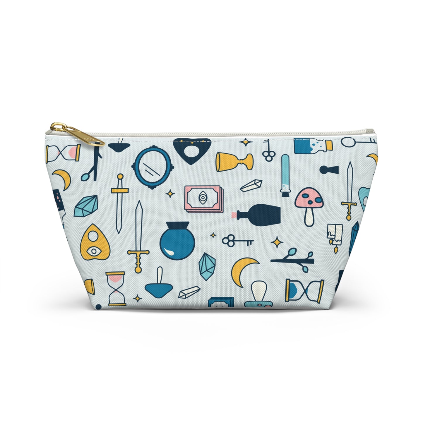 Mystical Tarot Icon Zippered Pouch - Bags