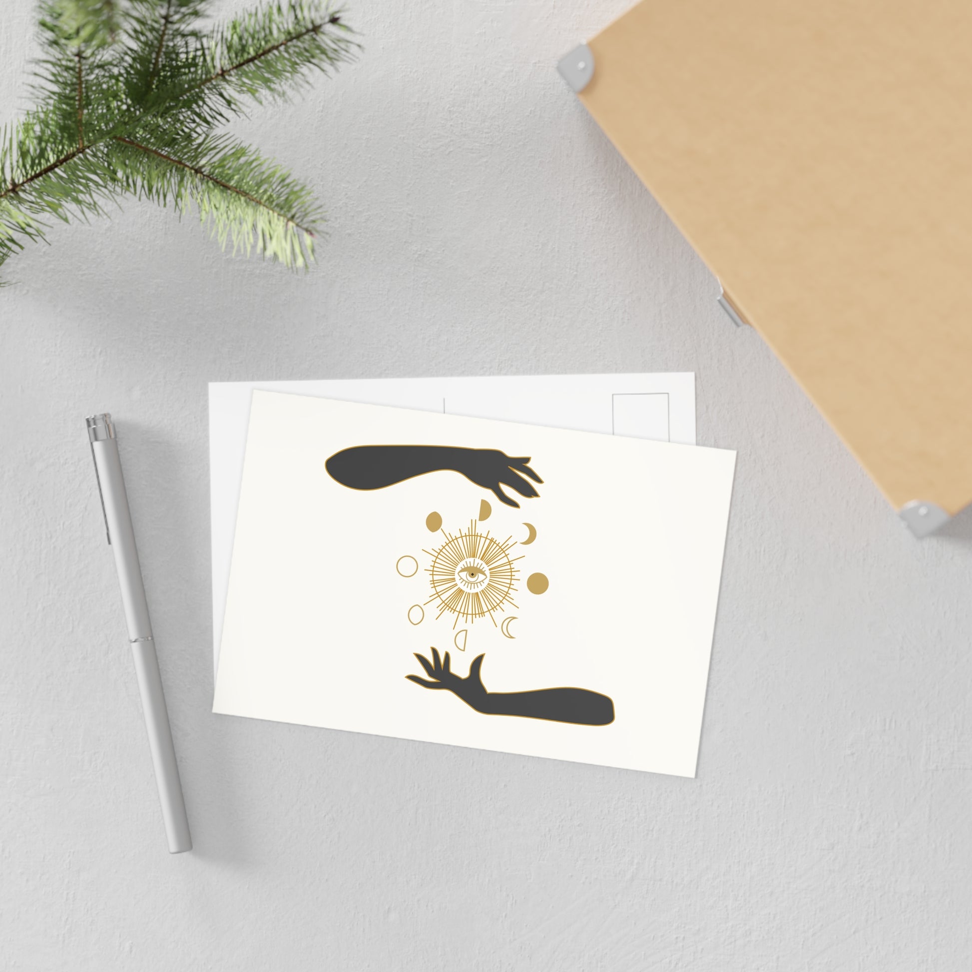 Lunar Sight – Fine Art Postcard - Paper products