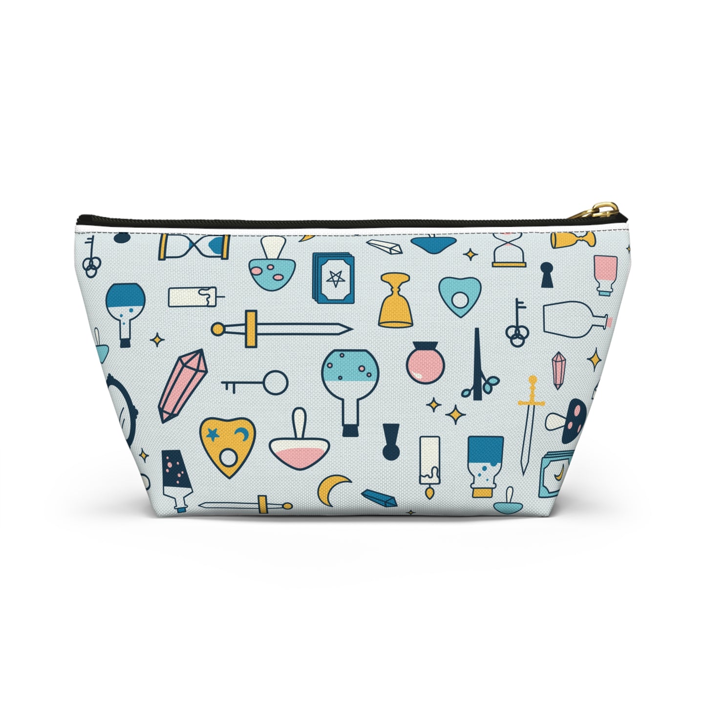 Mystical Tarot Icon Zippered Pouch - Bags