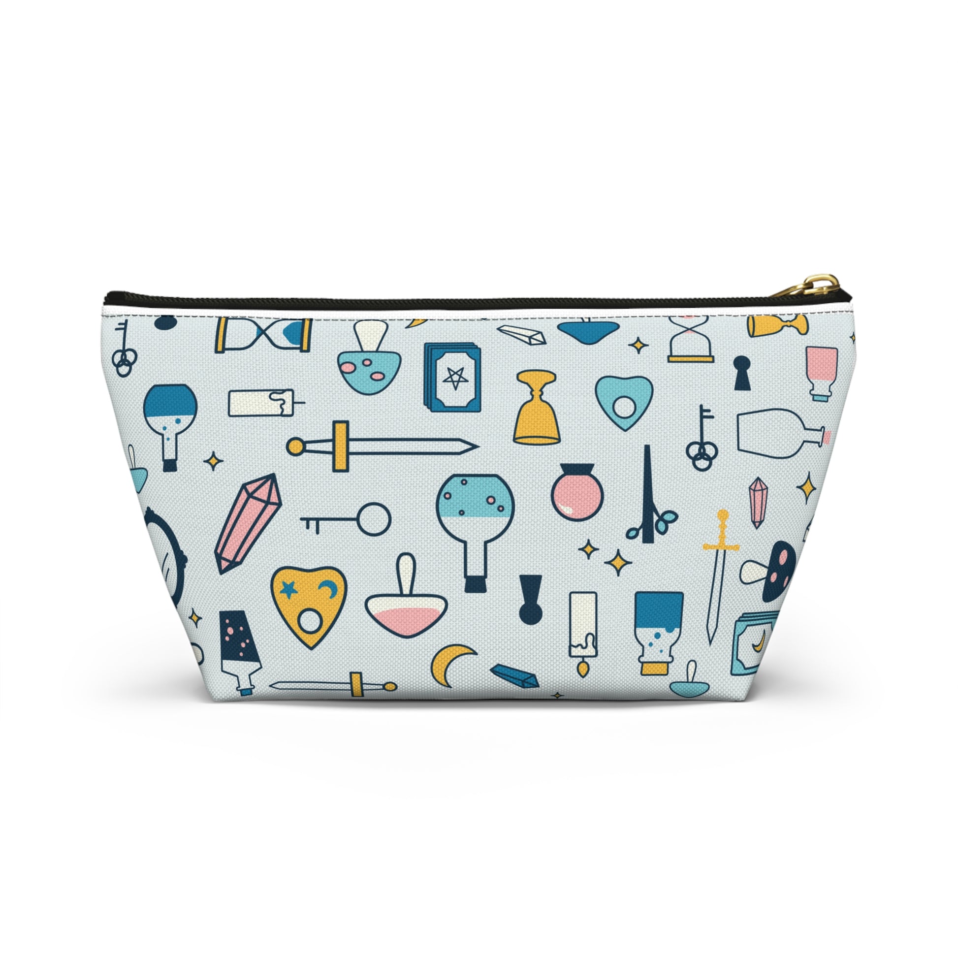 Mystical Tarot Icon Zippered Pouch - Bags