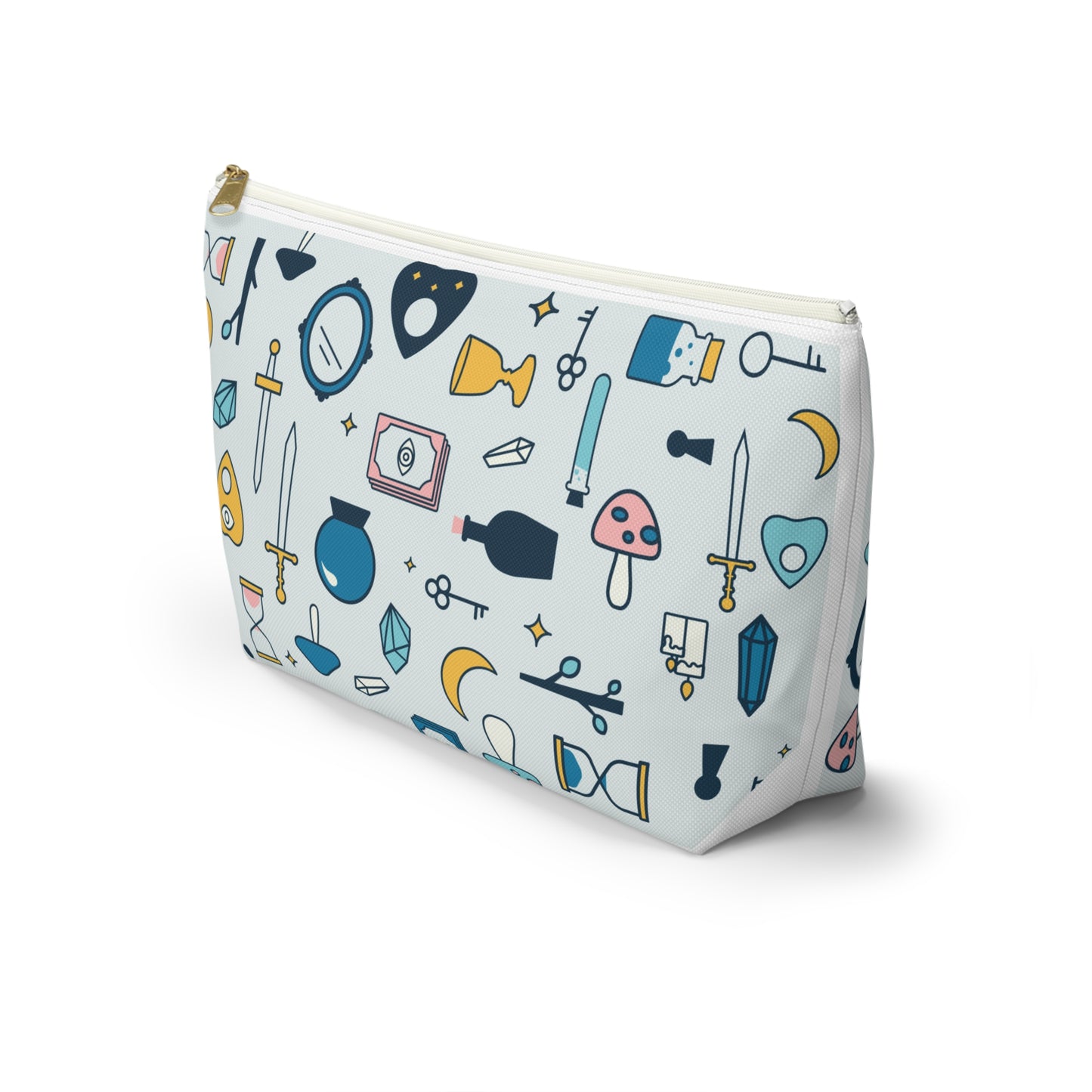 Mystical Tarot Icon Zippered Pouch - Bags