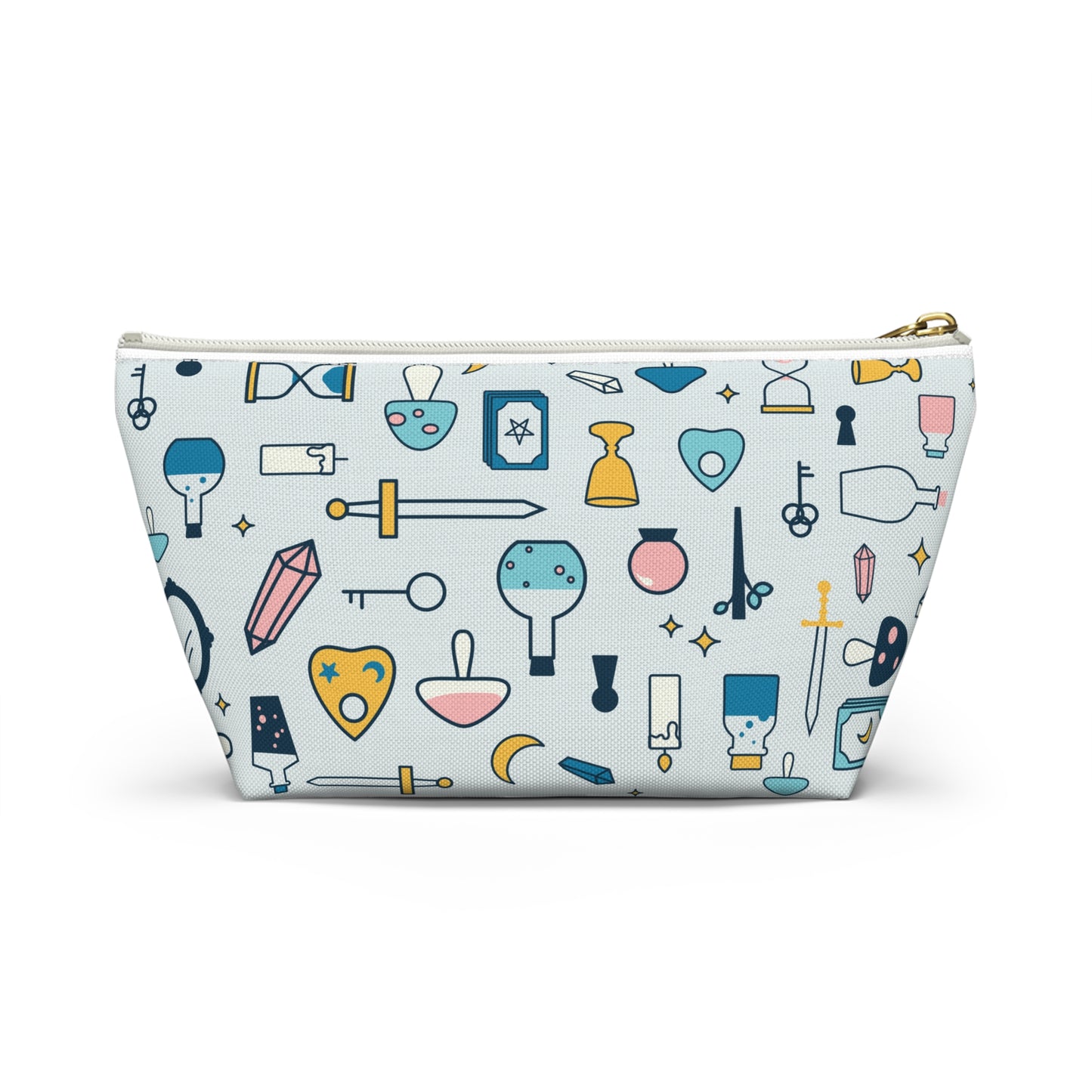 Mystical Tarot Icon Zippered Pouch - Bags