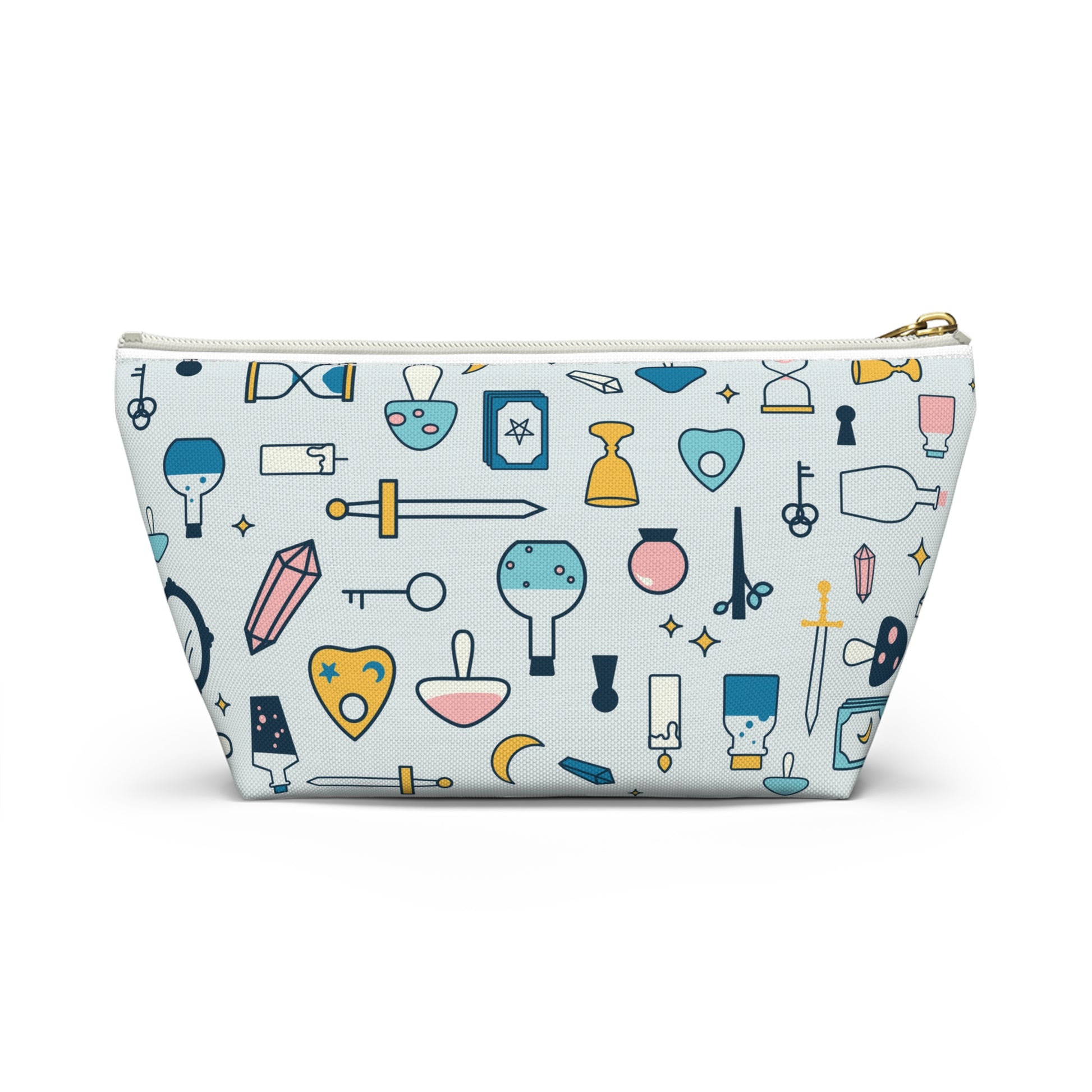 Mystical Tarot Icon Zippered Pouch - Bags