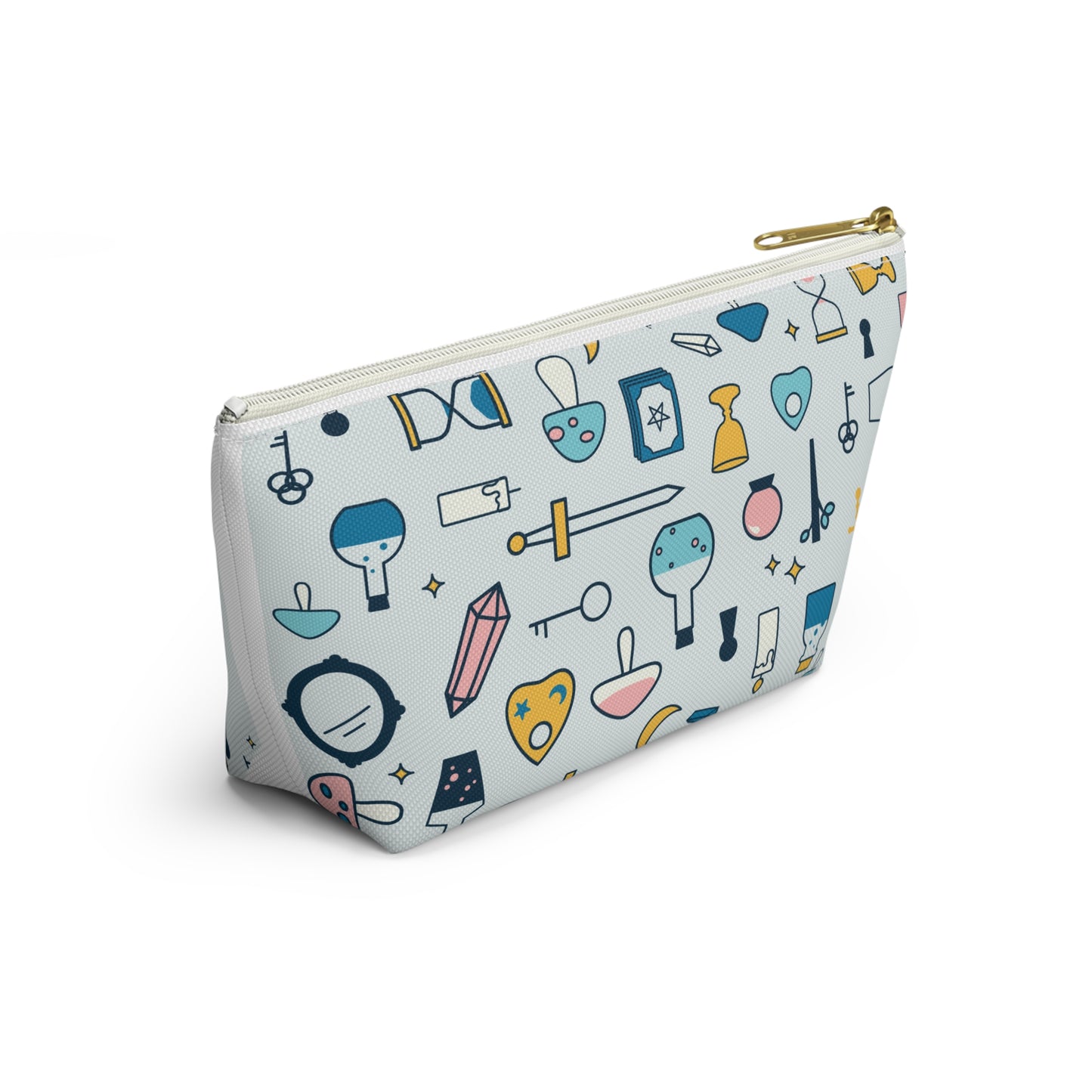 Mystical Tarot Icon Zippered Pouch - Bags