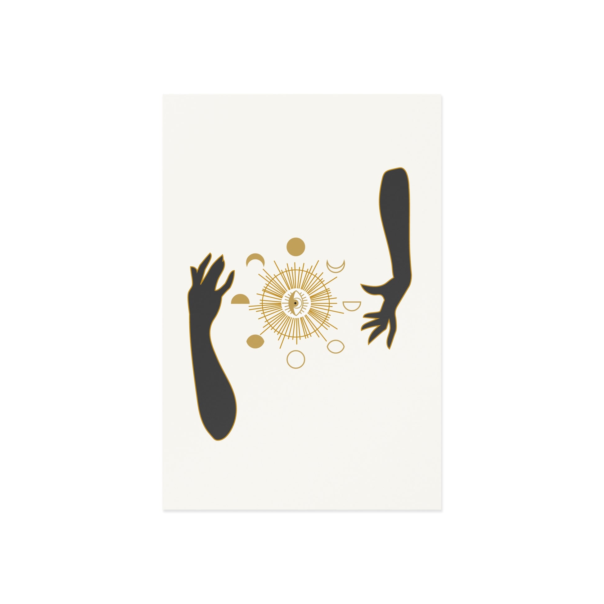 Lunar Sight – Fine Art Postcard - Paper products