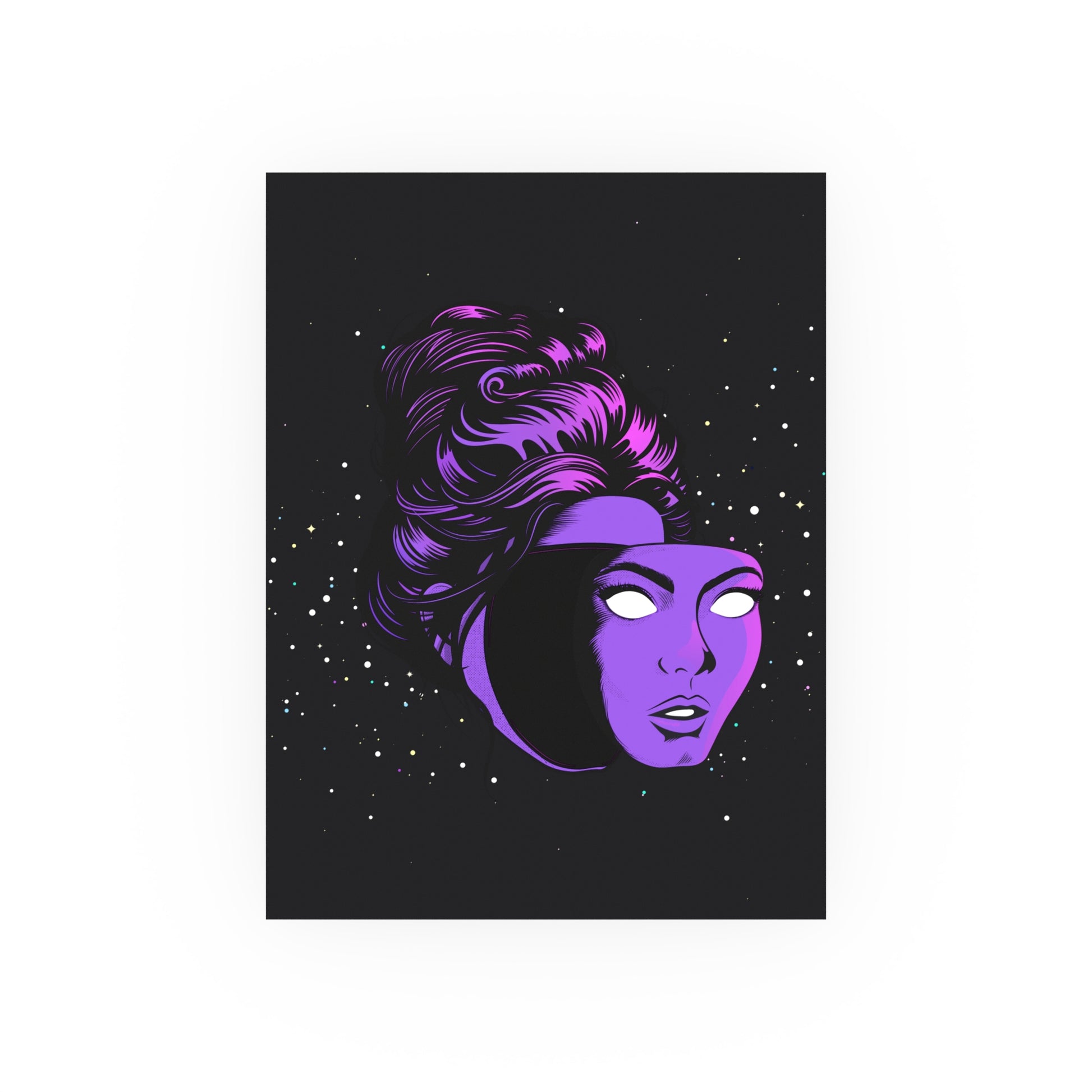 The Void Behind My Face – Art Print - Poster