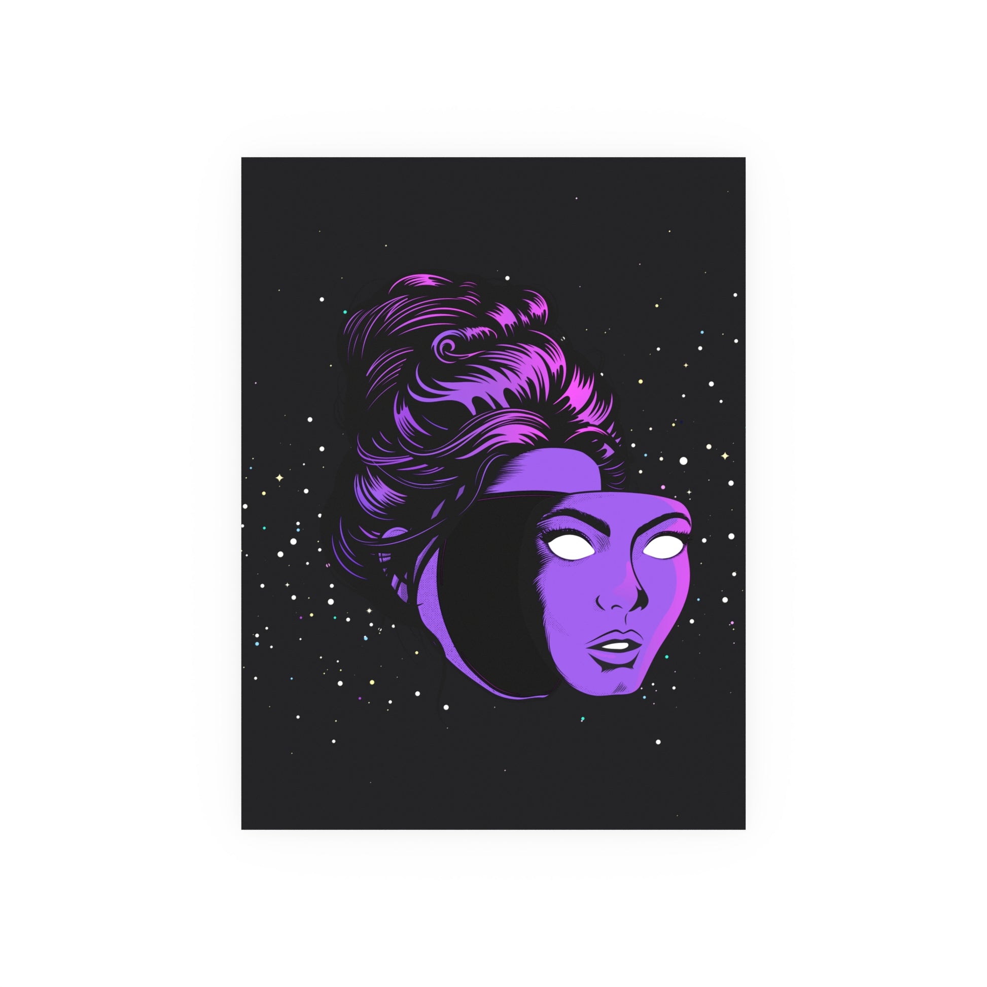 The Void Behind My Face – Art Print - Poster